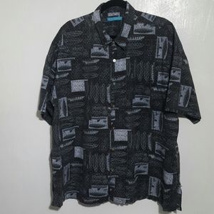 Mens Tori Richard Hawaiin Island Shirt XXL Button